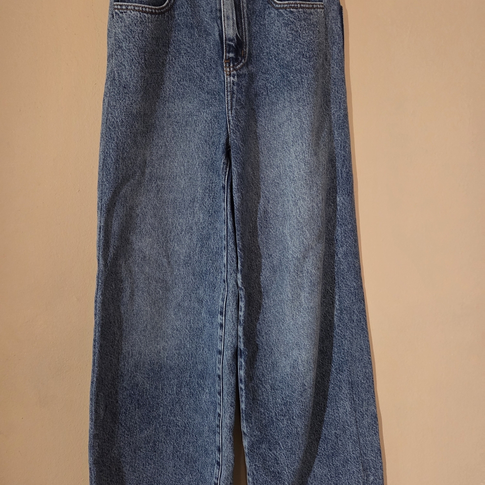 Relaxed Mid  Rise Baggy Pants